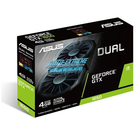 Asus GeForce GTX 1650 4GB DDR5 Dual-Fan Edition VR Ready | DUAL-GTX1650 ...