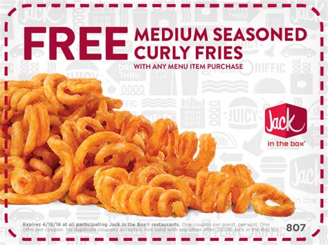 Jack In The Box Small Curly Fries Nutrition Facts | Besto Blog