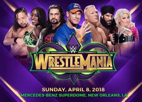 WWE Announces WrestleMania Ticket Presale Code; First Tickets On Sale ...