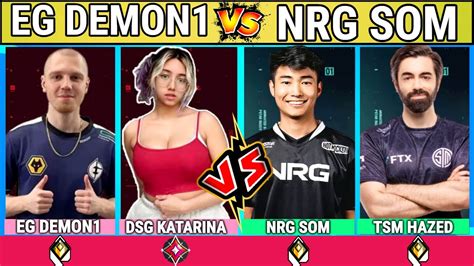 EG Demon1 & DSG Katarina Vs NRG s0mcs & TSM Hazed Happened in Radiant Immortal Lobby Ranked ...