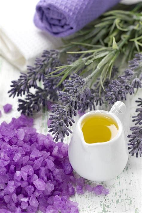 Lavender spa | Stock image | Colourbox