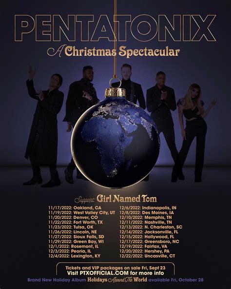 Pentatonix Christmas Concert 2024 Lineup - Talya Fernanda