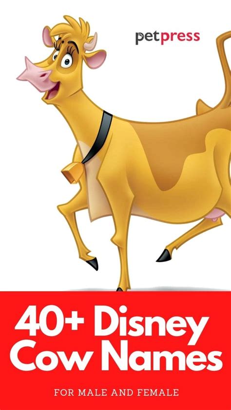 40+ Disney Cow Names - Cow Names From Disney Movies & Cartoons