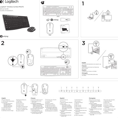 Logitech Mk270 Users Manual