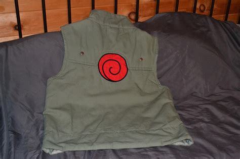 Naruto Jounin Cosplay Vest Large Flak Jacket Kakashi Viz Media Official ...