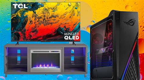 Daily Deals: TCL 6-Series 4K Mini LED Gaming TVs, Illuminated Fireplace ...