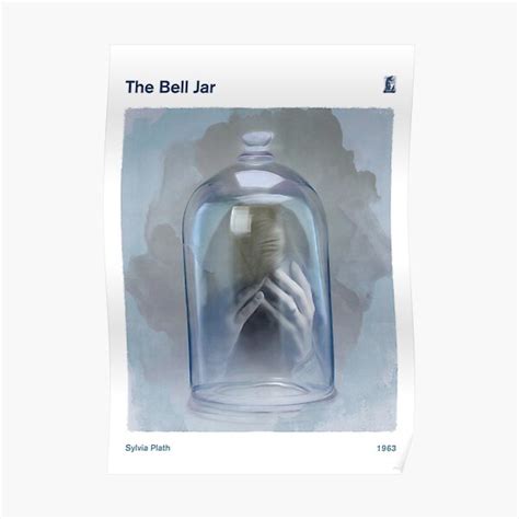 "The Bell Jar, Sylvia Plath American Literature Art for Book Lovers" Poster by RedHillPrints ...