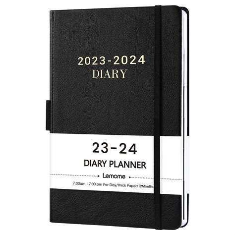 Buy 2023-2024 Diary - 2023-2024 Daily Planner, July 2023-June 2024, Appointment Book 5-3/4" x 8 ...