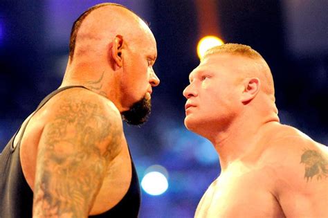 Brock Lesnar and The Undertaker - The Night The Streak Came To An End ...