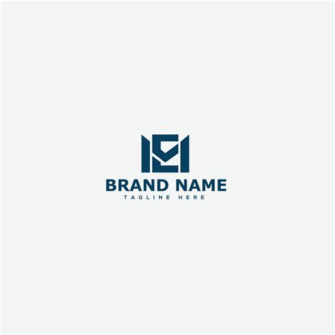 ME Logo Design Template Vector Graphic Branding Element 11114714 Vector Art at Vecteezy