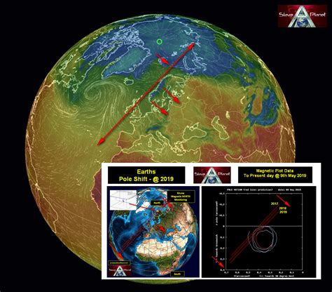 Map of the world after pole shift - limocal