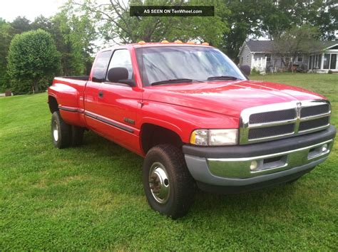 1999 Dodge Ram 3500 Diesel 4x4 Truck