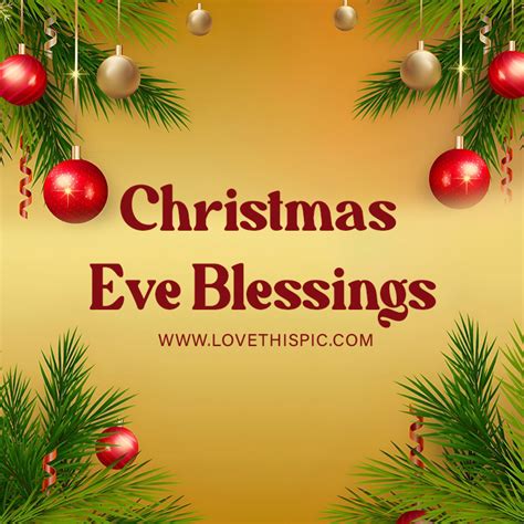 Christmas Ornaments - Christmas Eve Blessings Pictures, Photos, and Images for Facebook, Tumblr ...