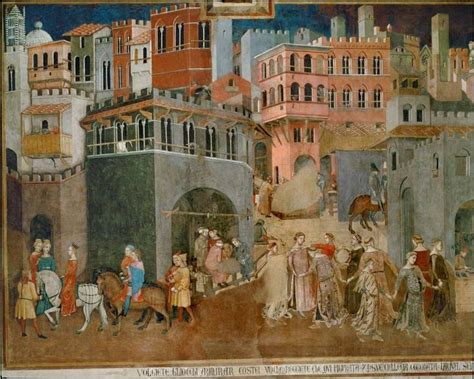 Ambrogio Lorenzetti Allegory of Good and Bad Government | Pittore, Arte gotica, Pittura