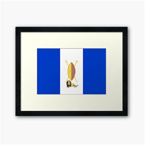 "Flag of the Buganda kingdom (Uganda)" Framed Art Print for Sale by ...