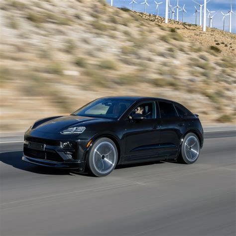 2024 Porsche Macan EV Prototype Range Preview