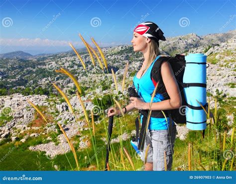 Traveling girl stock image. Image of female, holiday - 26907903