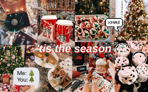 Aesthetic Christmas Laptop Desktop Wallpaper - Etsy