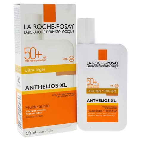 Anthelios XL Ultra Light Tinted Fluid SPF 50 by La Roche-Posay for ...