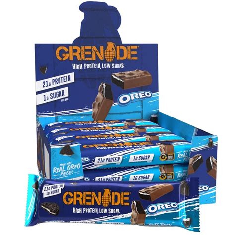 Grenade Protein Bars, 12/box | Best High Protein Bar Supplements