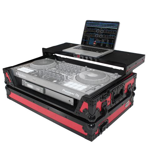 Flight Case for Pioneer DDJ-1000 & DDJ-1000 SRT Digital Controller W-Laptop Shelf & Wheels ...