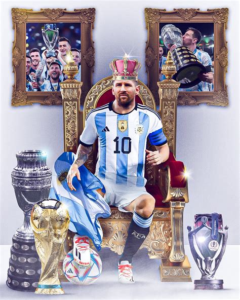 ESPN FC on Twitter: "MESSI HAS COMPLETED INTERNATIONAL FOOTBALL 🏆 THE KING 👑 https://t.co ...