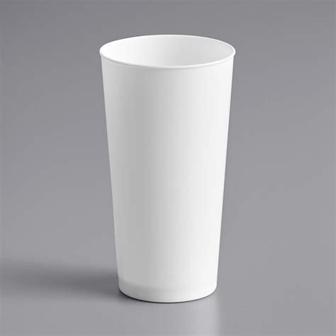 Visions White Round Plastic Mini Cup 2.5 oz. - 200/Case