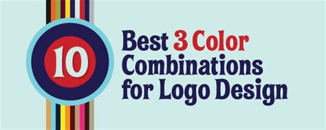 10 Best 3 Color Combinations For Logo Design with Free Swatches