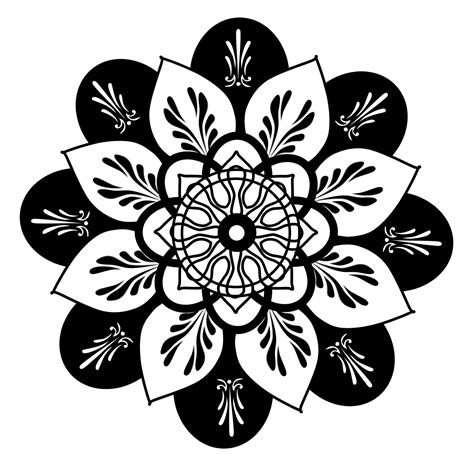 Free Mandala Tumblr Black And White, Download Free Mandala Tumblr Black And White png images ...