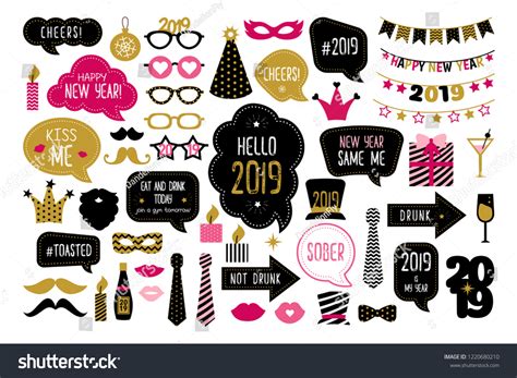 2,698 New year photo booth Images, Stock Photos & Vectors | Shutterstock