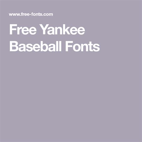 Pin by Megan Willis on Cricut ️ | Baseball font, Yankees baseball, Yankees