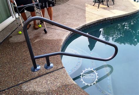 Swimming Pool Hand Rail Installation in Greater Sacramento - Mike the ...