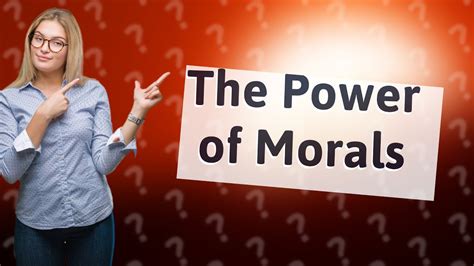 What is the moral or message? - YouTube