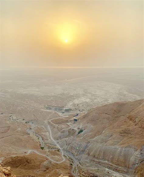 Hiking Masada in Sunrise: Masada Sunrise Hike [Israel 2022]