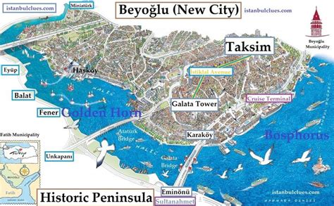 Istanbul Tourist Attractions Map PDF (Updated → 2023) | Istanbul ...