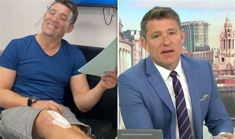 Ben Shephard returns to GMB bandaged up after operation as Susanna Reid lends support ...