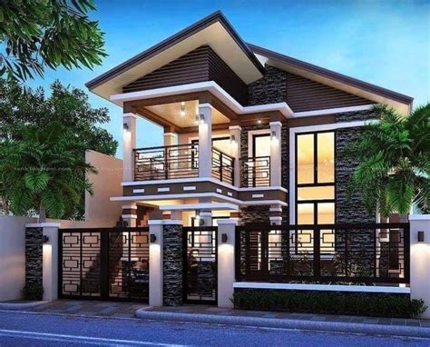 Modern Exterior House Design Ideas For 2021 in 2022 | Philippines house ...