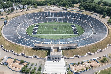 Yale Bowl Aerial Photograph by John McGraw - Fine Art America