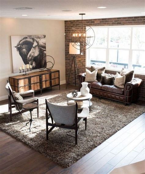 43 Wonderful Industrial Rustic Living Room Decoration Ideas You Have Must See - BESTHOMISH