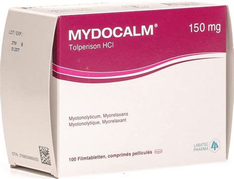 Mydocalm Filmtabletten 150mg 100 Stück in der Adler Apotheke