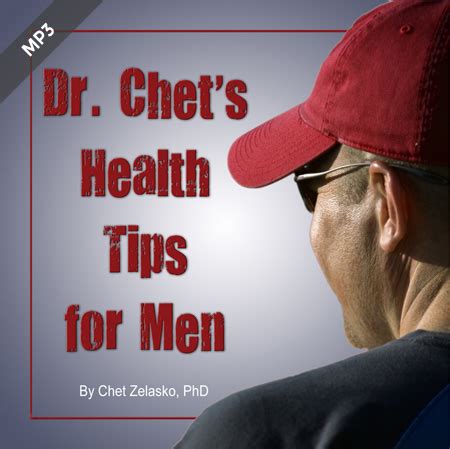 Health Tips for Men – DrChet.com