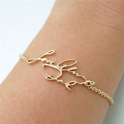 Custom Memorial Bracelets to Remember Loved Ones 14K Gold Remembrance Jewelry – Fine Jewelry by ...