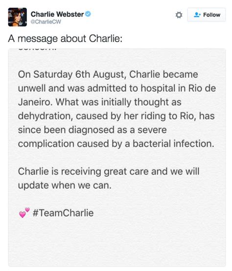 Charlie Webster Sky Sports News presenter fighting for her life after ...