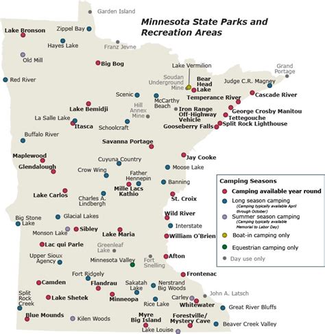 Minnesota State Park campsites map | camping!! | Pinterest