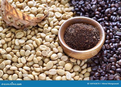 Coffee Bean Products of Farmers. Stock Photo - Image of beverage, surface: 169763670