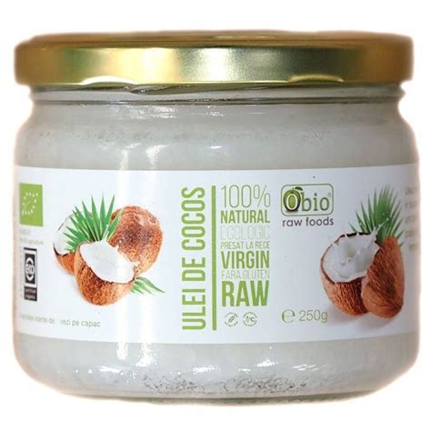 Ulei de cocos extra virgin 250g - ECO-BIO - OBIO