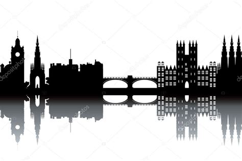 Edinburgh skyline — Stock Vector © lajo_2 #28446531