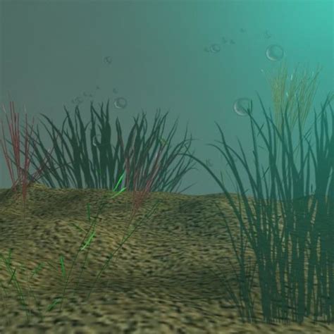 Underwater Landscape Free 3d Model - . - Open3dModel