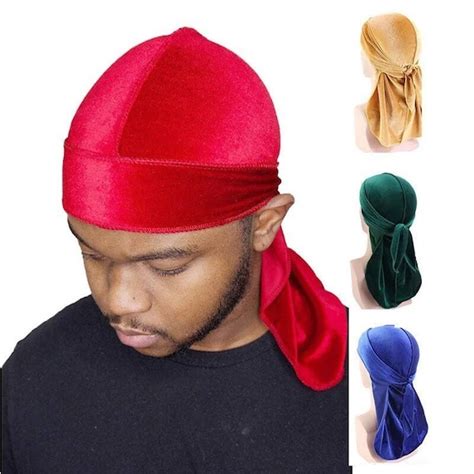 Large online sales Makes Shopping Easy Multi Color Print Durag Wave Cap Men's Women's Doo Rag ...