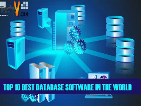 Top 10 Best Database Software In The World - Techyv.com